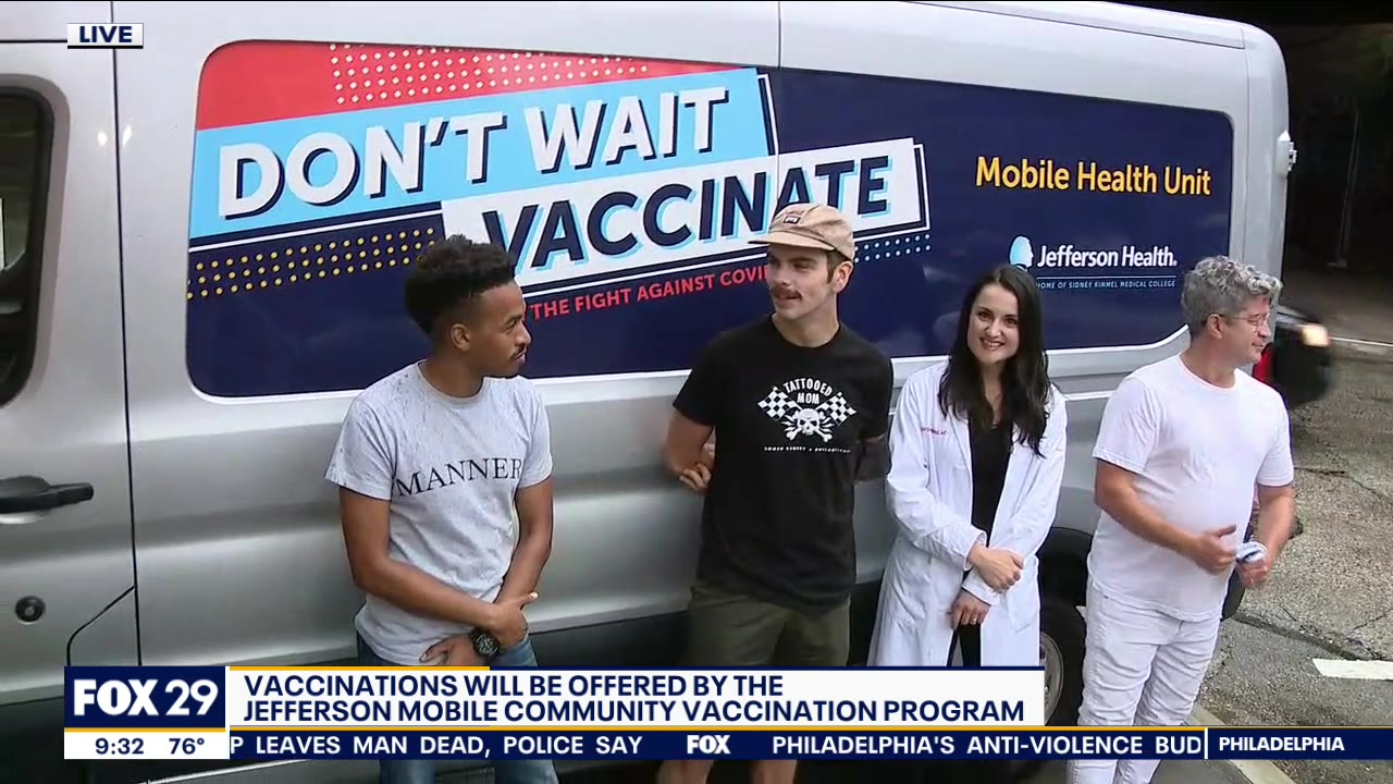 'Vax Up Philly' parade to bring food and fun to city's vaccine push