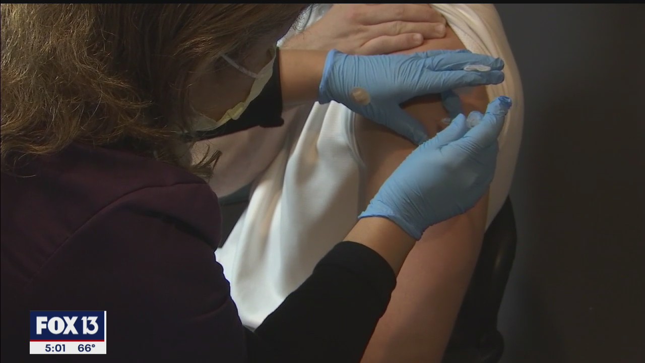 Hundreds at TGH receive COVID-19 vaccine