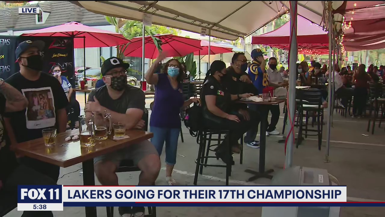 Laker fan watch party in San Dimas