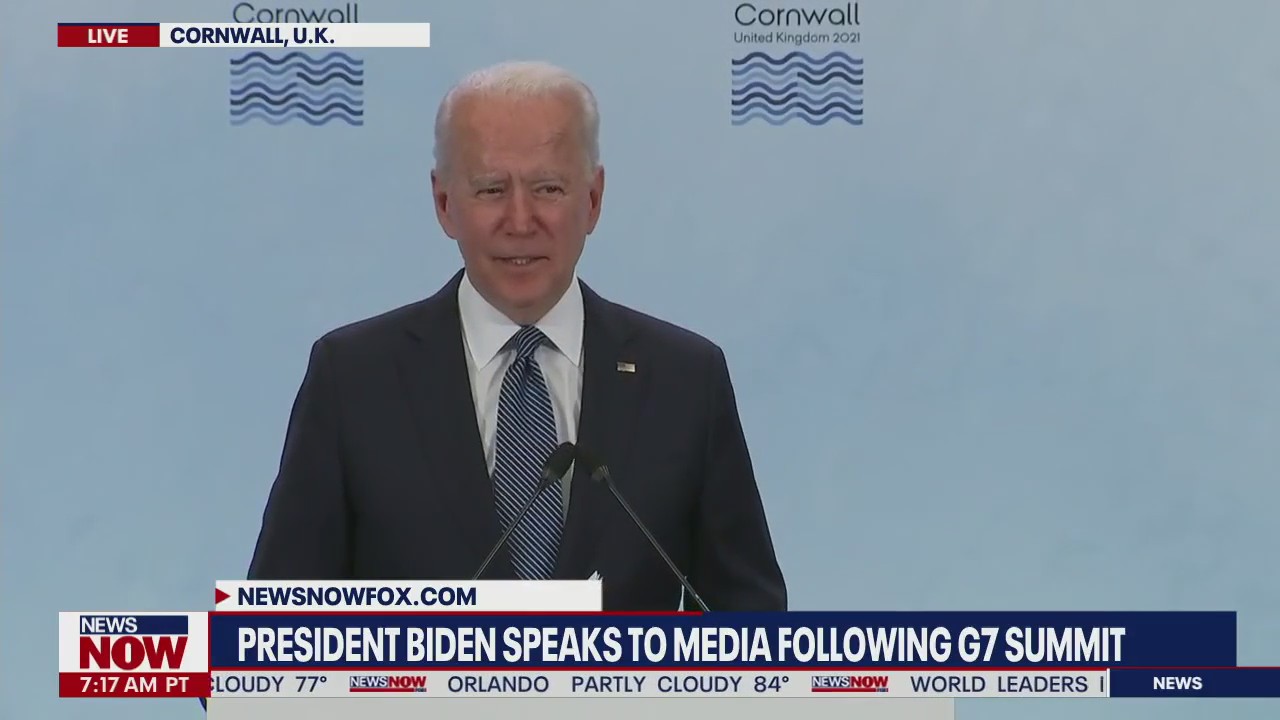 Biden says "We can work together with Russia"