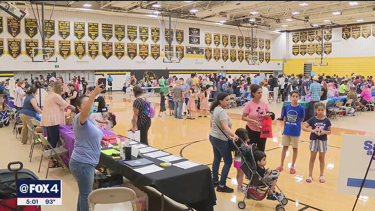 COVID-19 vaccines offered at Dallas Mayor's Back to School Fair, Tarrant County Back to School Roundup