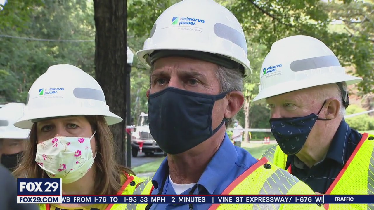 Gov. Carney surveys wake of storm damage in Delaware
