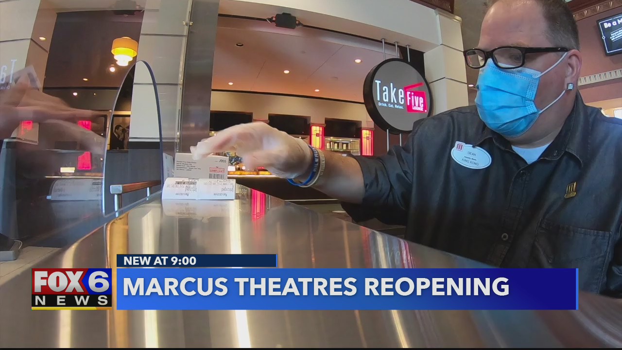 Marcus Theatres reopens select locations with new COVID-19 precautions