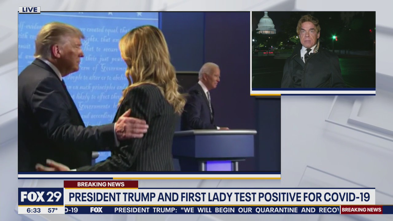 President Trump, first lady test positive for coronavirus