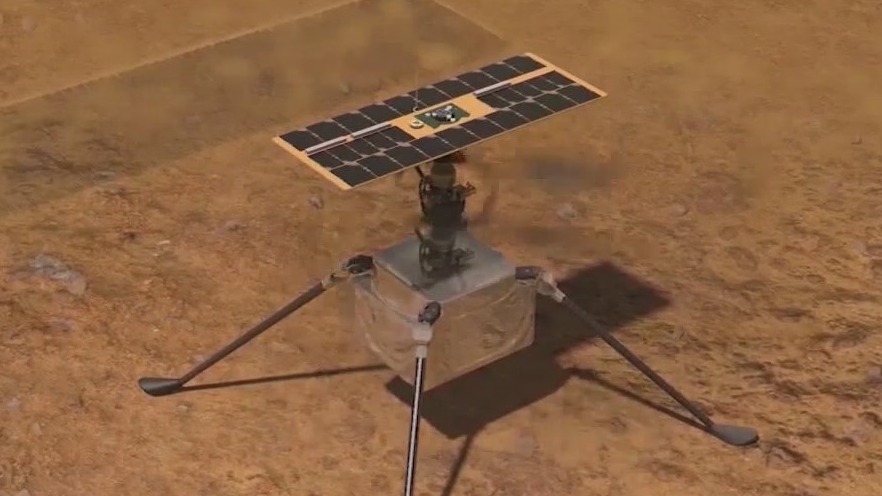 NASA to show data on 1st flight of Ingenuity helicopter on Mars