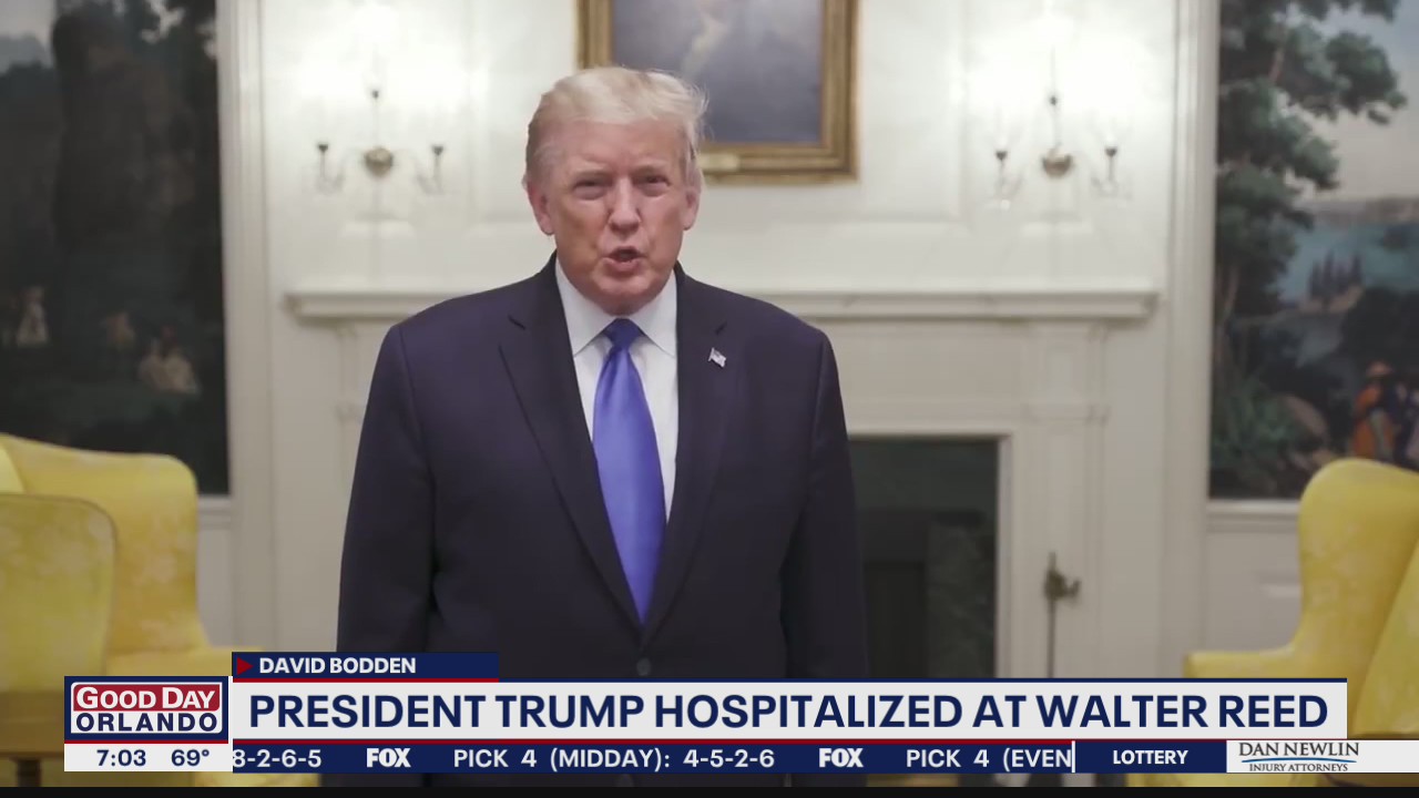 President Trump hospitalized for coronavirus