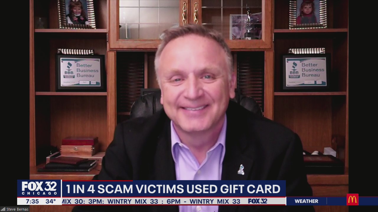 Better Business Bureau warns of scammers targeting gift cards