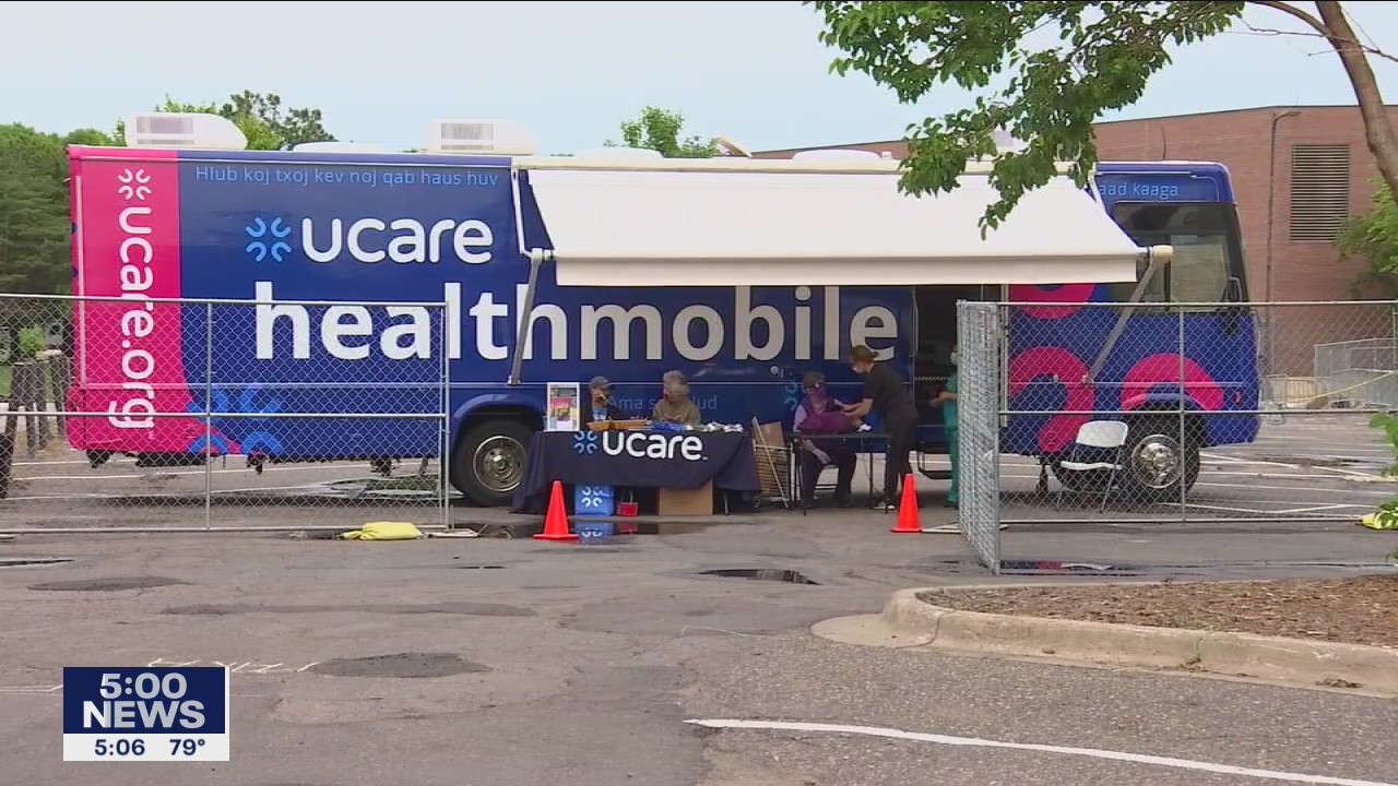 East Lake Clinic damaged in Minneapolis riots sets up pop-up clinic on bus