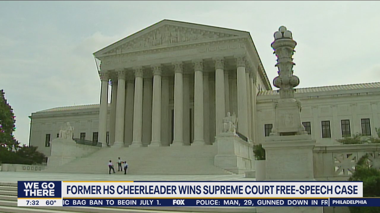 Former high school cheerleader from PA wins Supreme Court free-speech case
