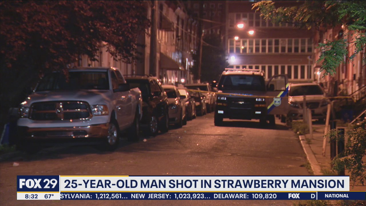 25-year-old man shot in Strawberry Mansion