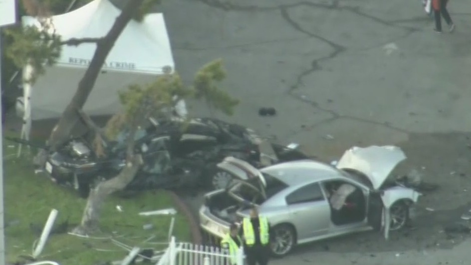 Woman hit, killed by suspected street racer in West Hills, LAPD says