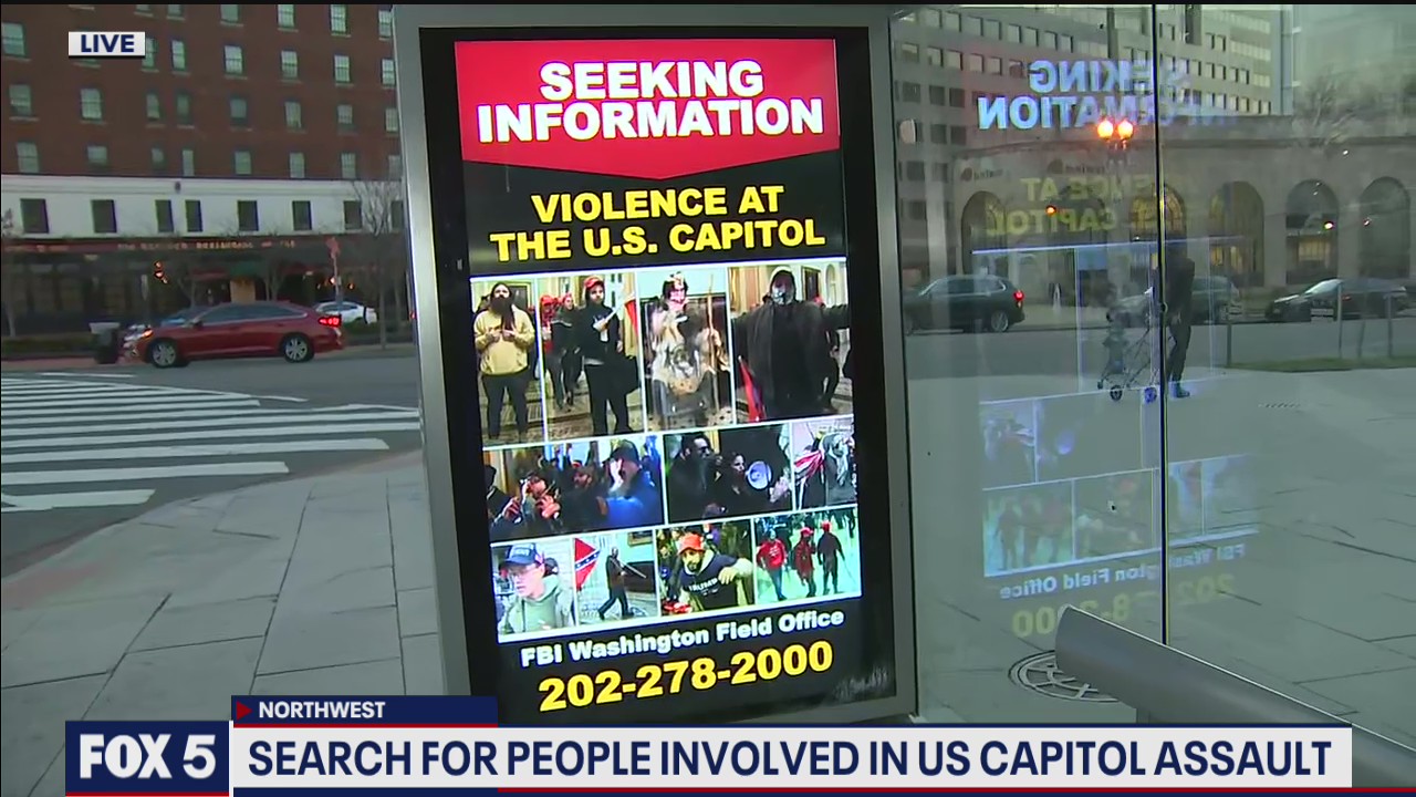 Search for people involved in U.S. Capitol assault expands