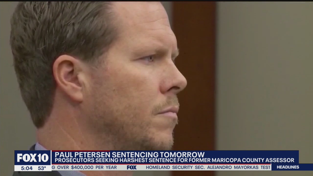 Prosecutors seek harshest sentence for ex-Maricopa County assessor