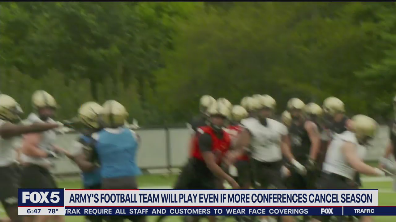 Army football season is on