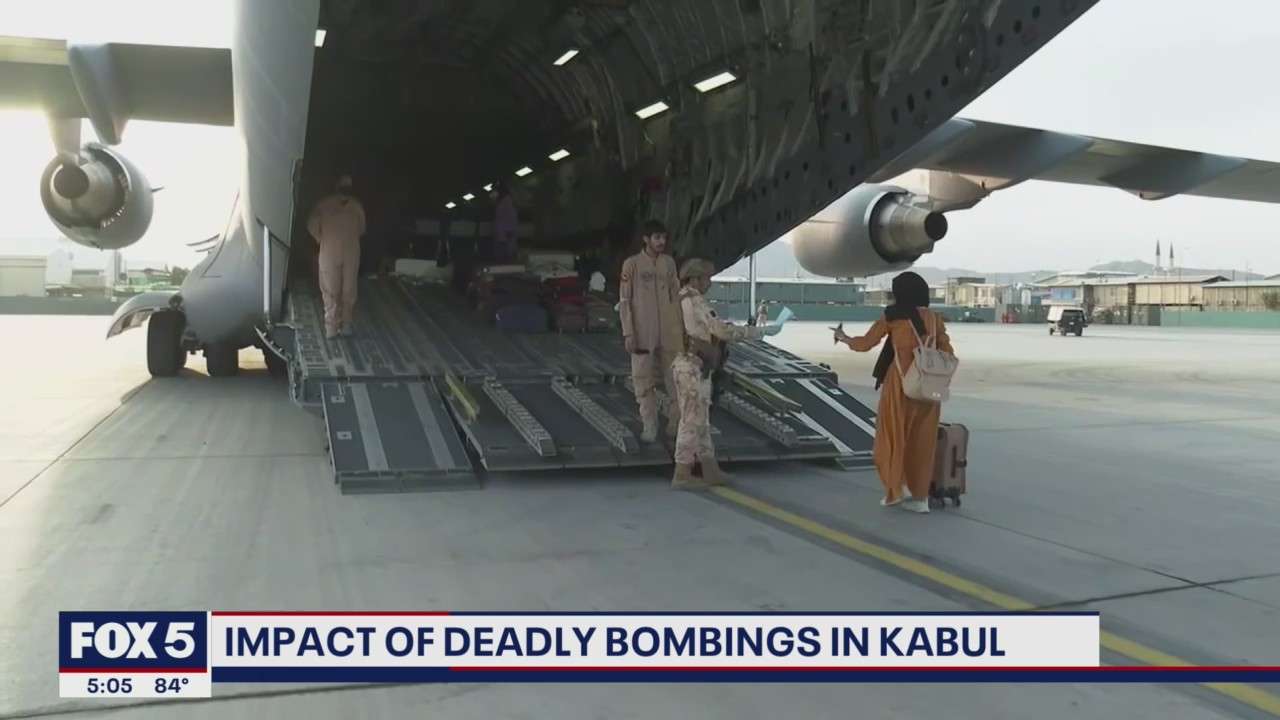Afghan refugees flocking to Dulles International Airport