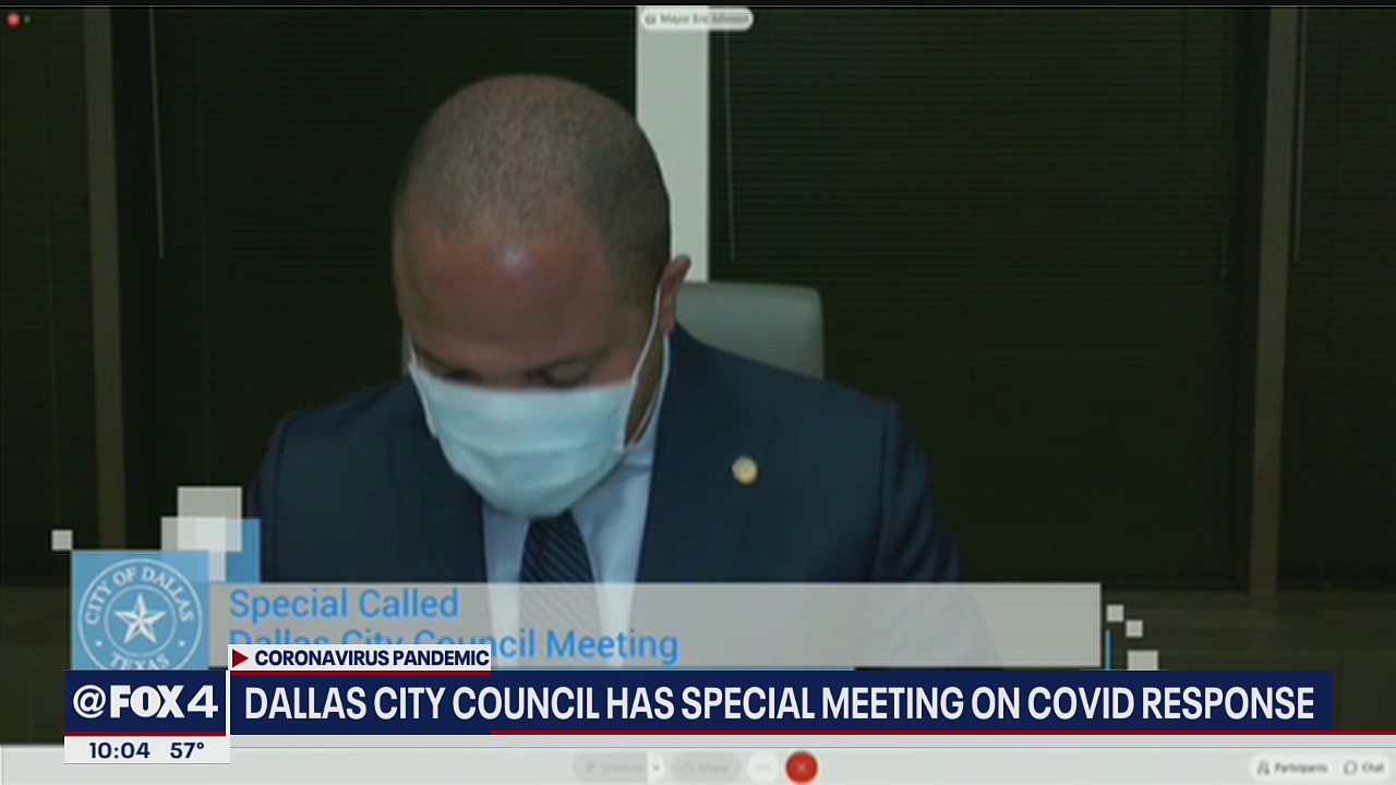 Dallas City Council holds emergency meeting on COVID response