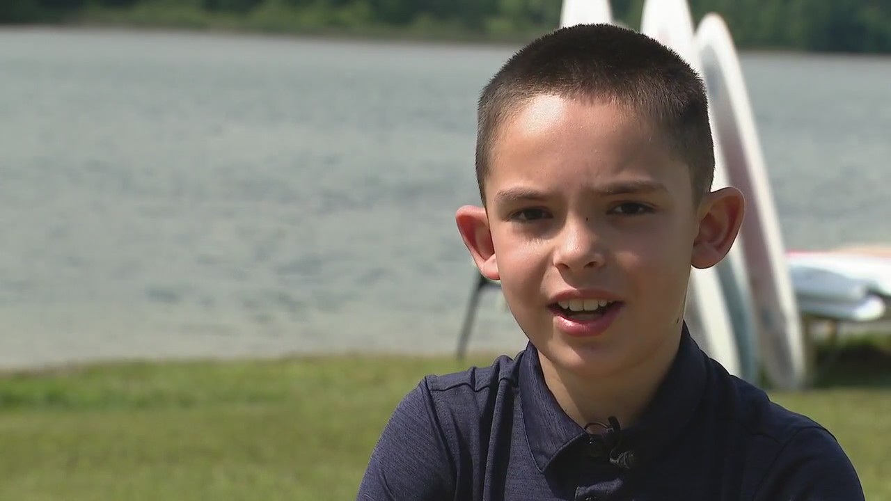 Nine-year-old boy saves girl struggling in Oakland County lake