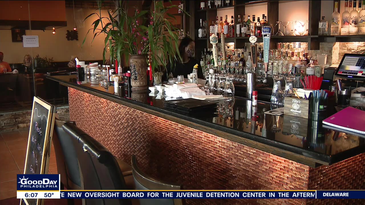 NJ rolls back restrictions on bar seating, buffets on Friday