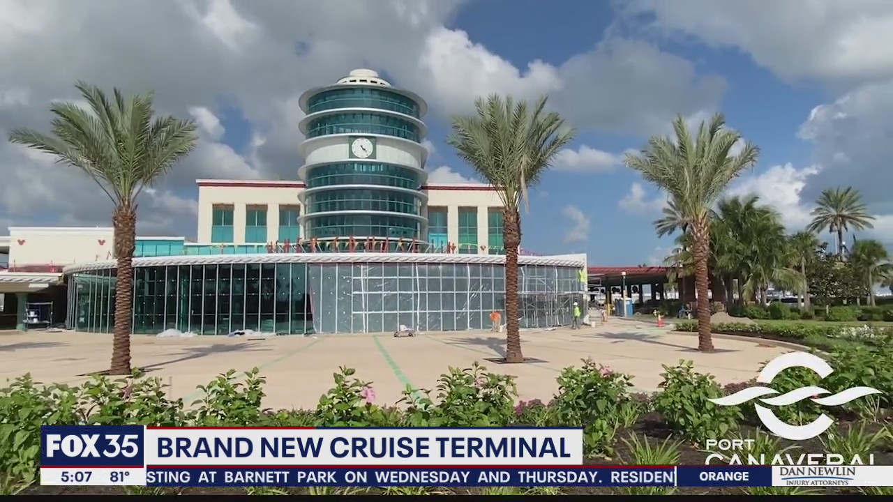 New Terminal 3 Complex completed at Port Canaveral
