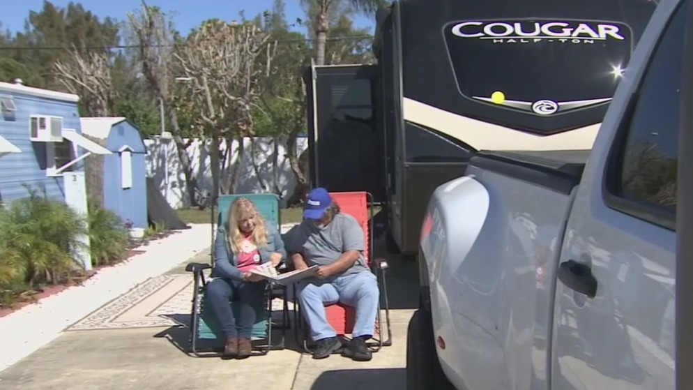 Together for over three decades, couple travels through life in an RV
