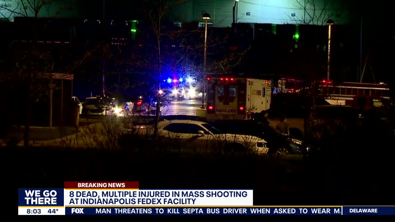 8 killed, several wounded in shooting at Indianapolis FedEx facility