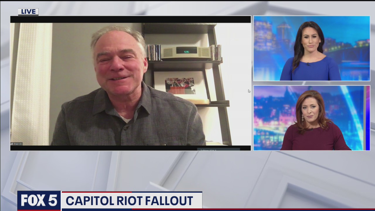 Virginia Sen. Tim Kaine talks Capitol riot fallout, Biden inauguration