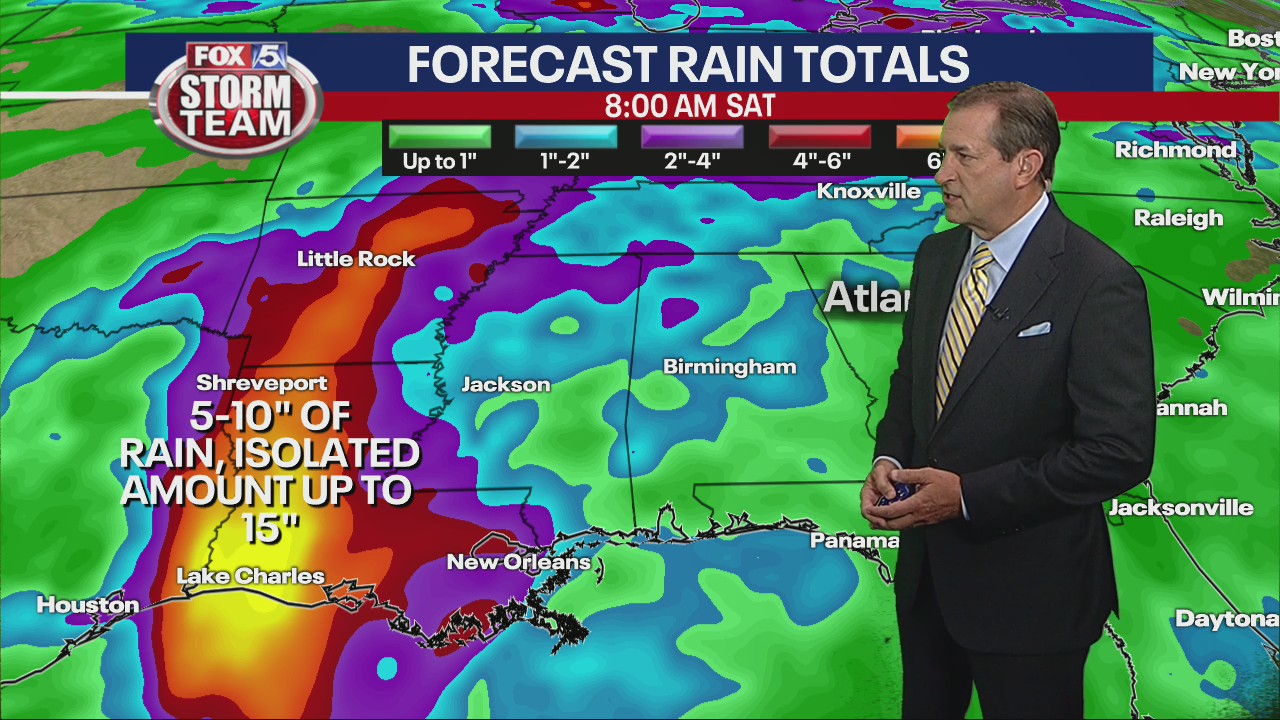 Wednesday late afternoon forecast