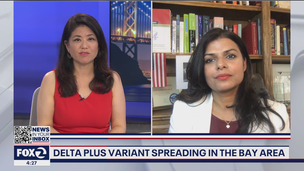 Delta Plus Variant cases confirmed in the Bay Area
