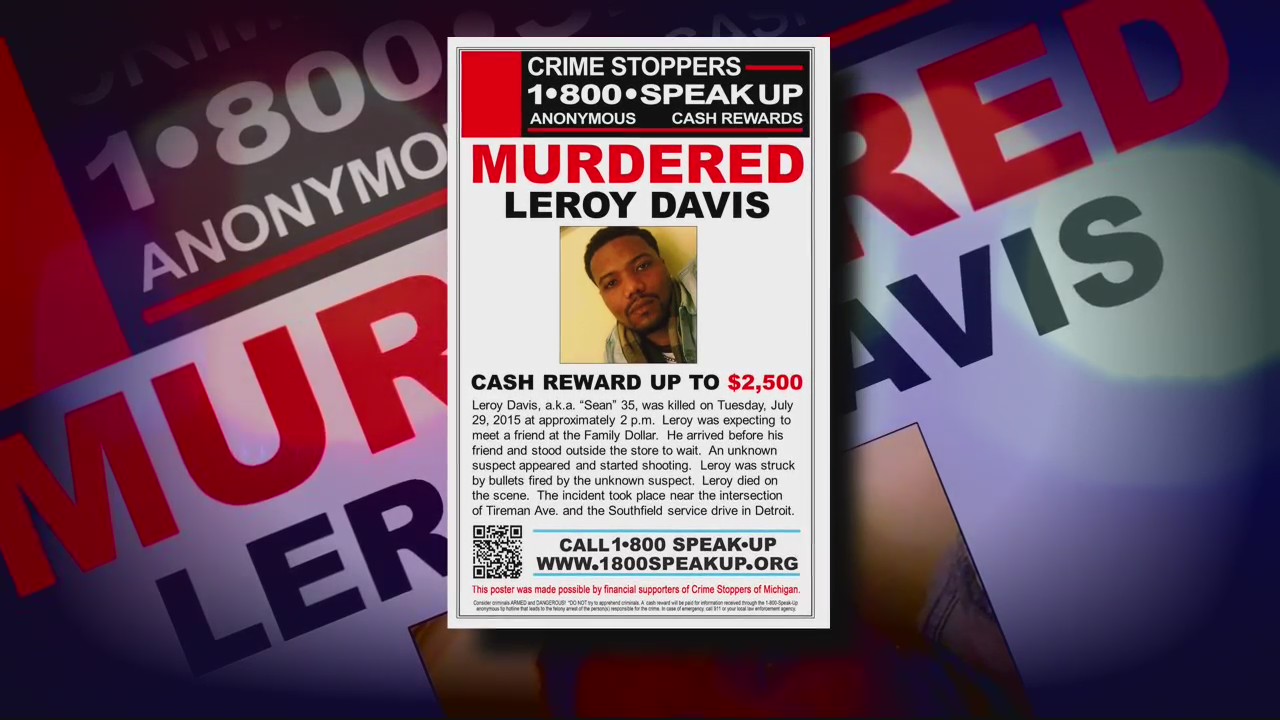 Crimestoppers: Leroy Davis