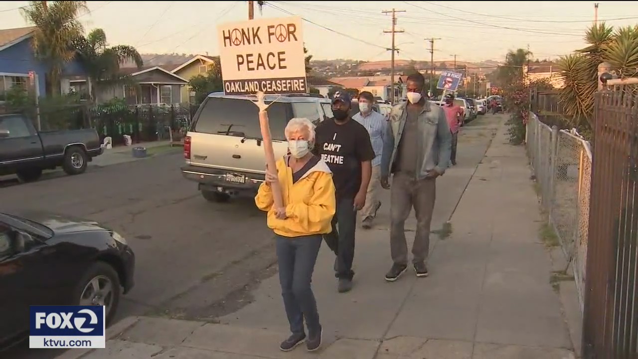 Anti gun violence march held in Oakland
