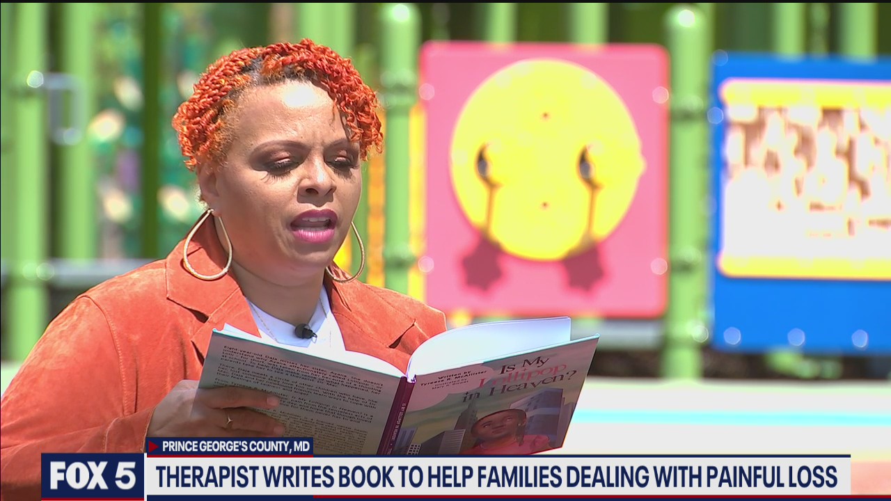 Prince Georges County therapist writes book to help families dealing with loss