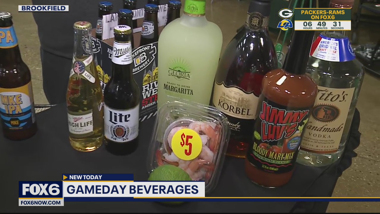 Cocktails and cookies ahead of the Packers game