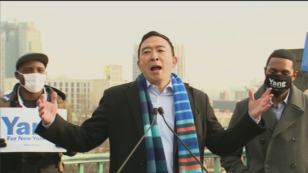 Yang announces run for NYC Mayor
