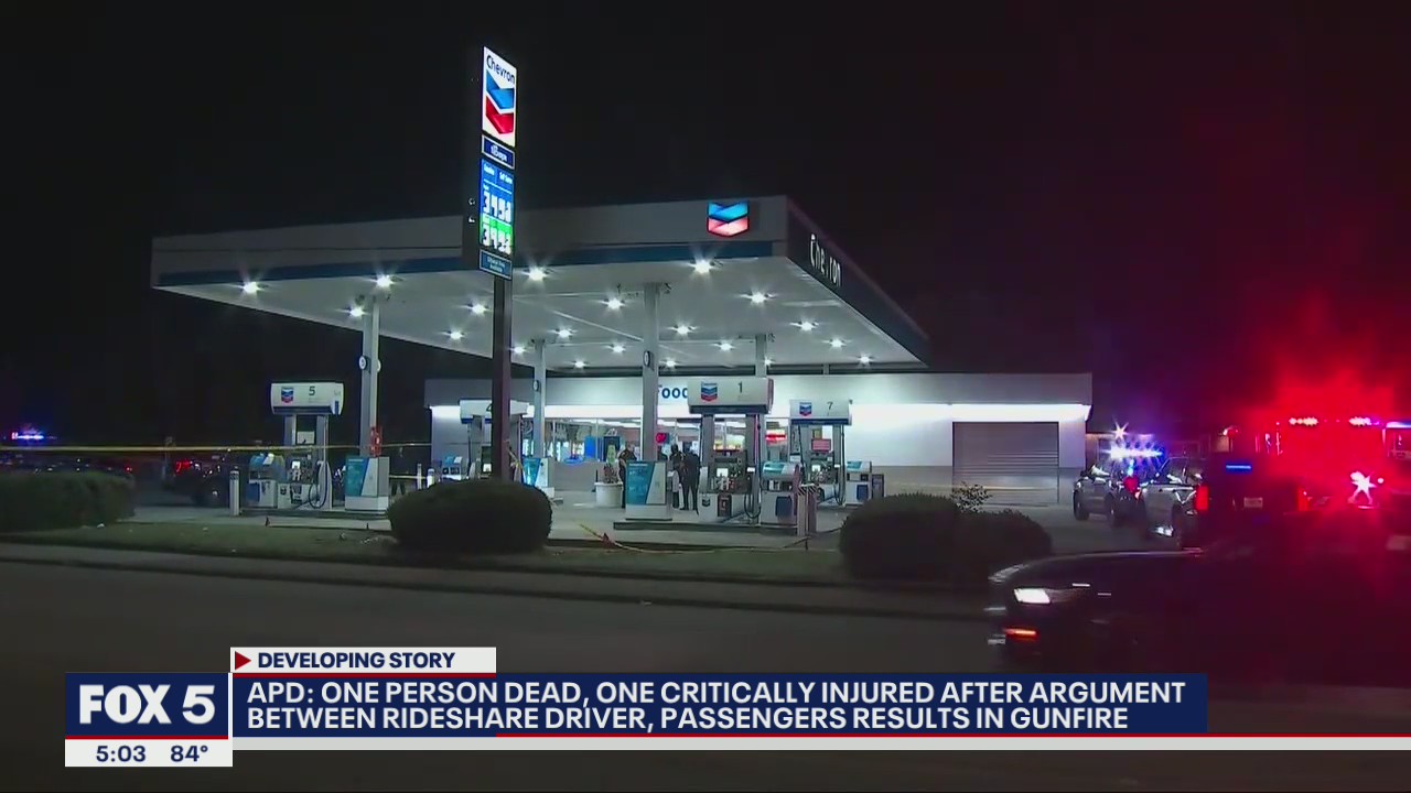 Argument between rideshare driver, passenger leads to gunfire