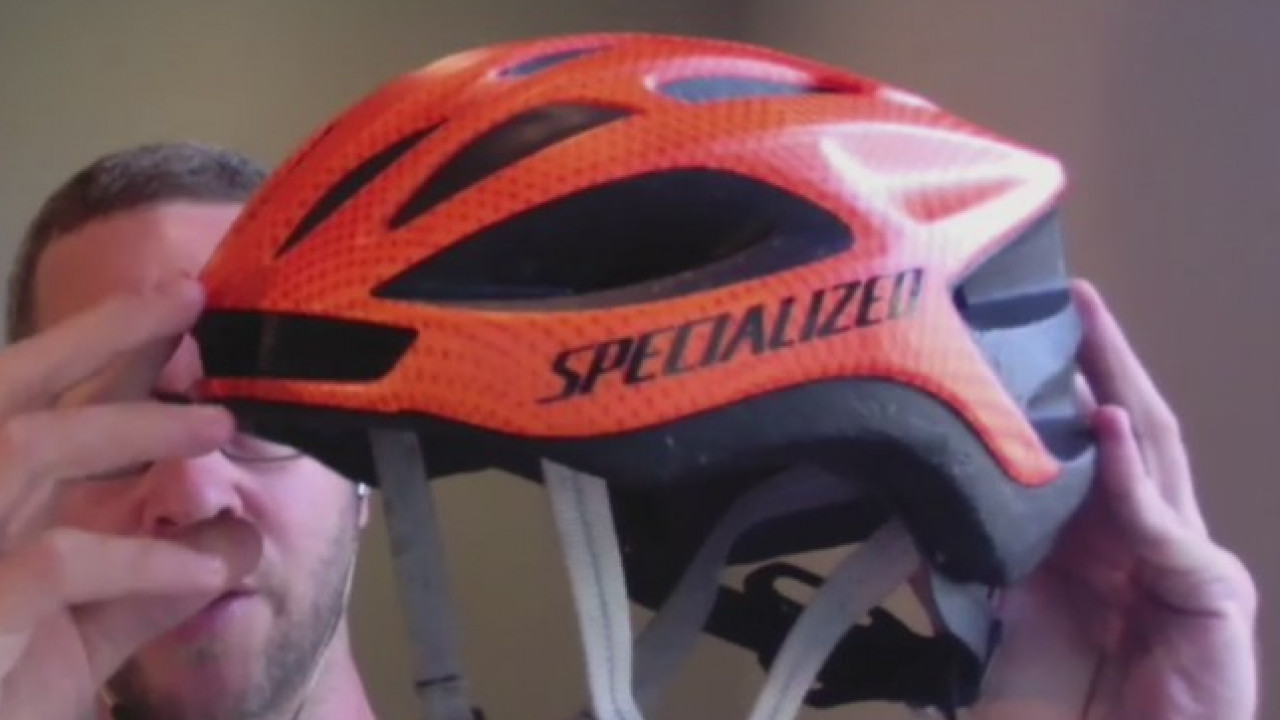 Ghisallo Cycling Initiative talks about helmet fitting