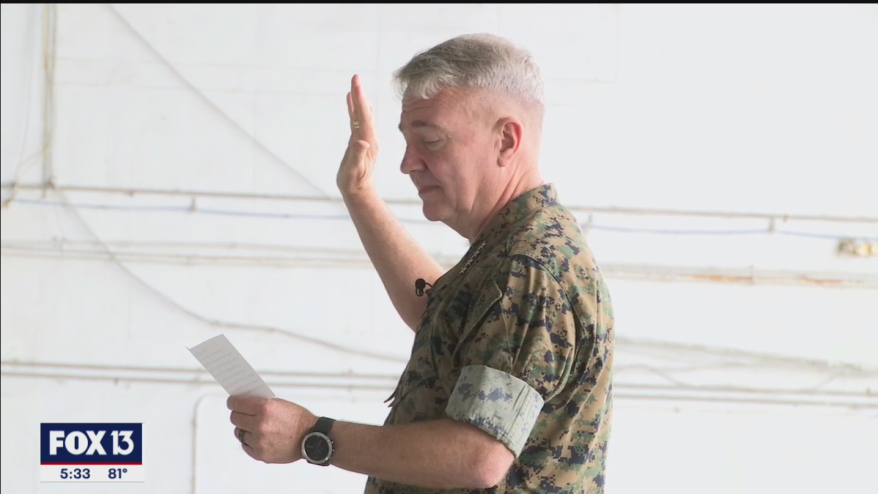 CentCom recruits take oath as global policies change