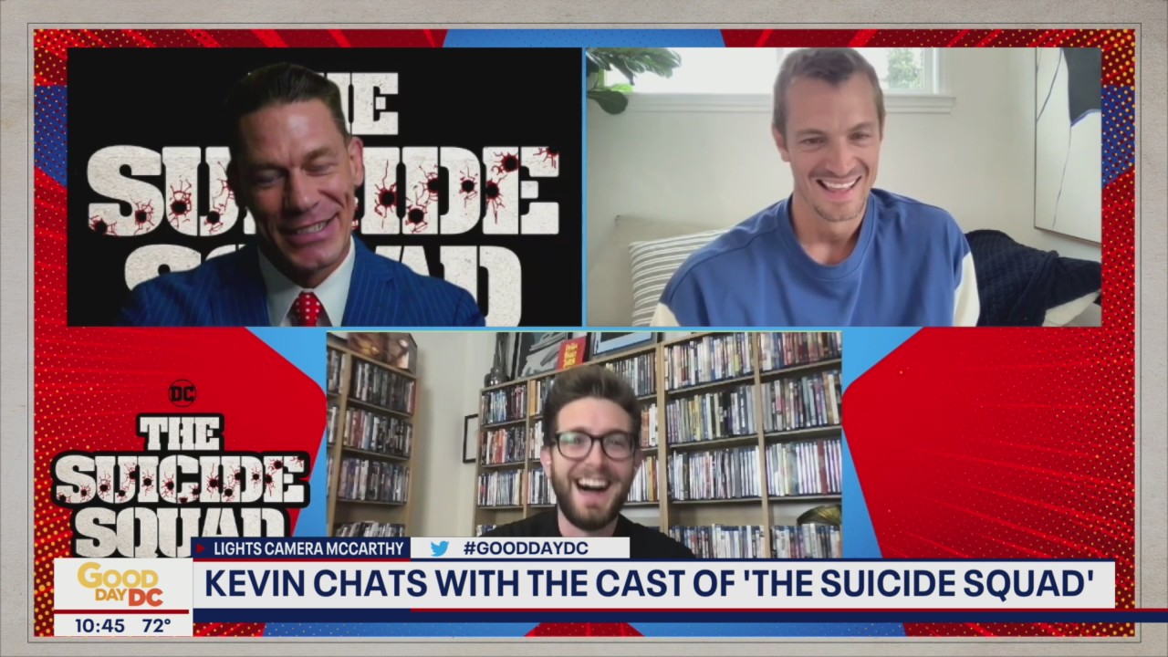 John Cena and the cast of The Suicide Squad