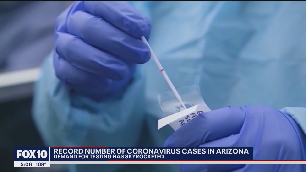 Arizona sets COVID-19 records with case, treatment increases