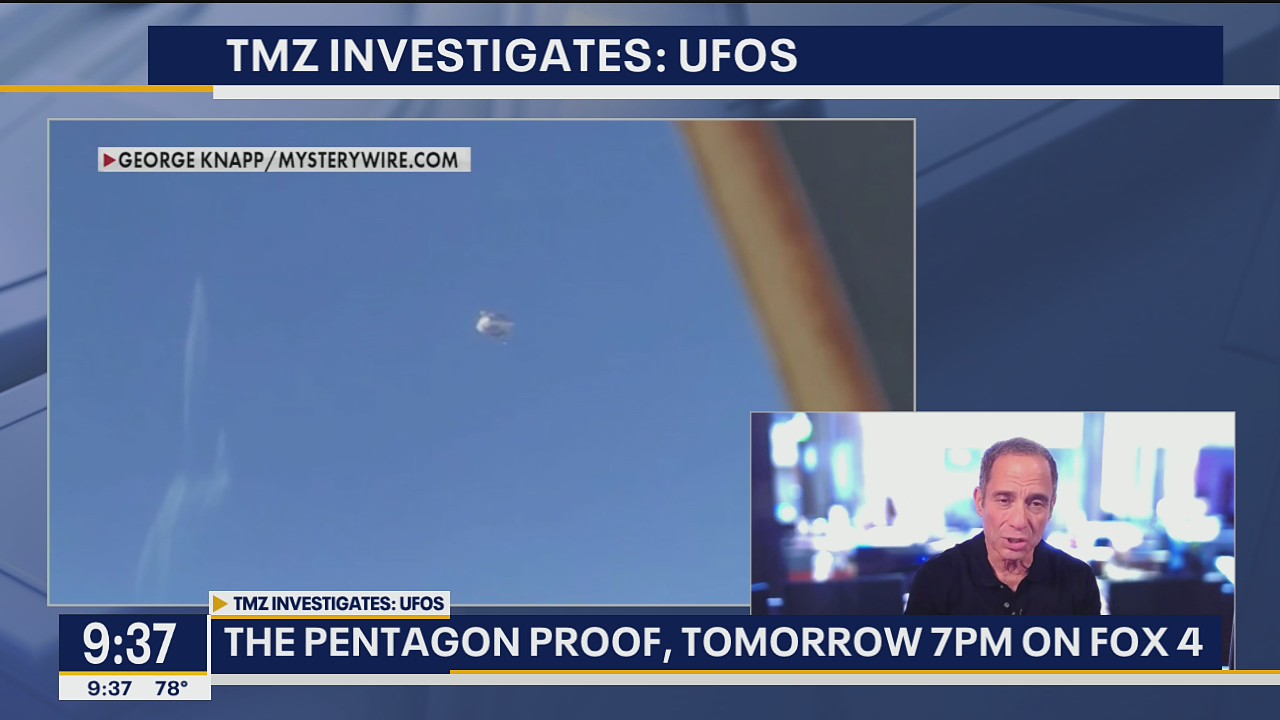 TMZ to air special on UFOs and the Pentagon's proof