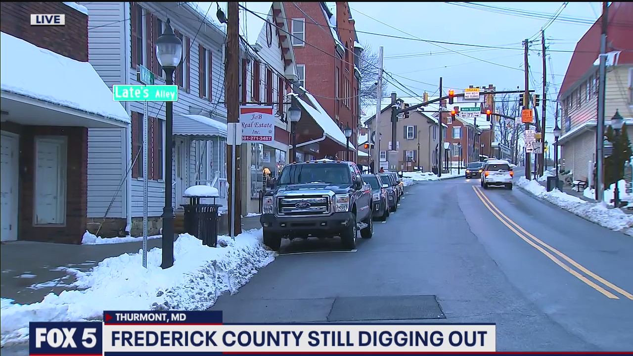 Frederick County still digging out