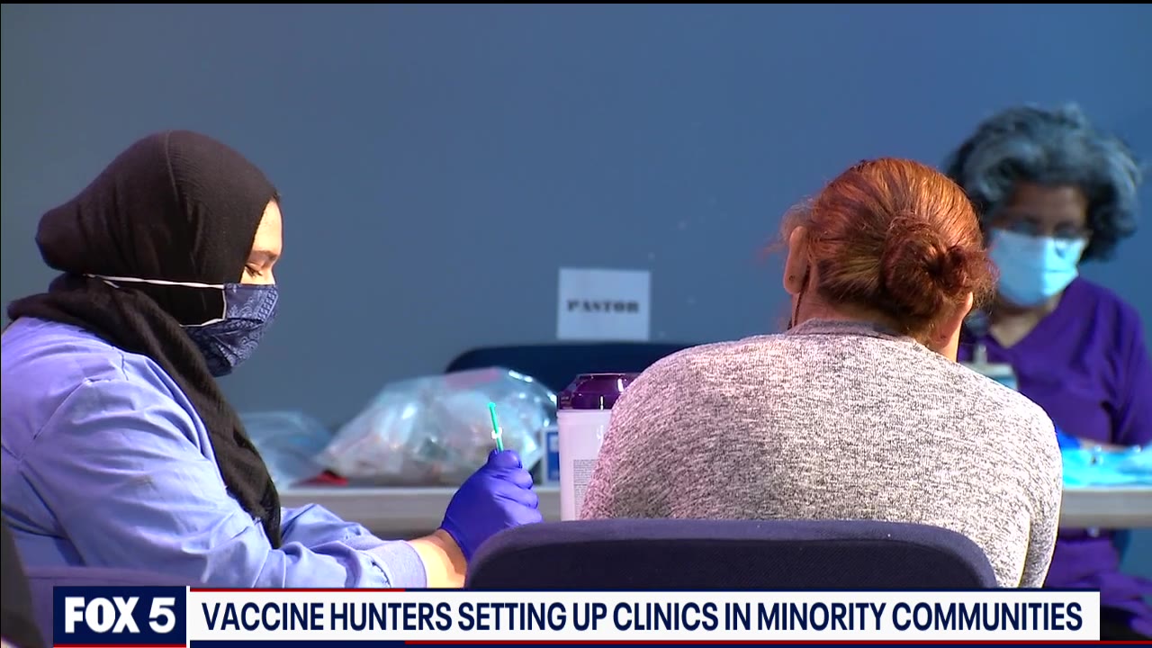 Group setting up clinics in minority communities to encourage vaccine sign up