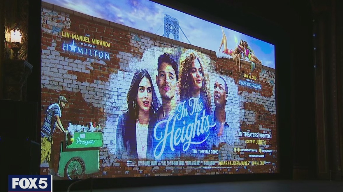 'In the Heights' screens in the Heights
