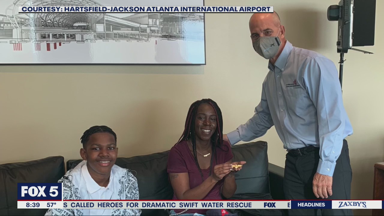 Future pilot gets VIP treatment