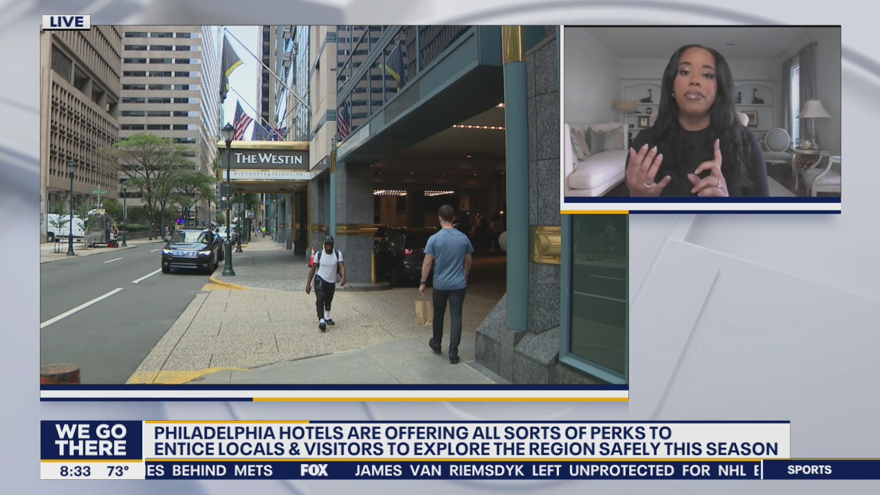 Philadelphia hotels offering perks to entice locals, visitors to explore