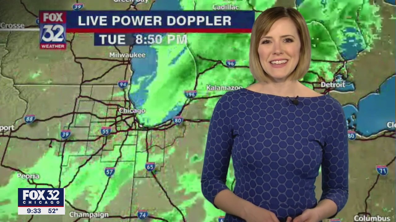 10 p.m. forecast for Chicagoland on March 30