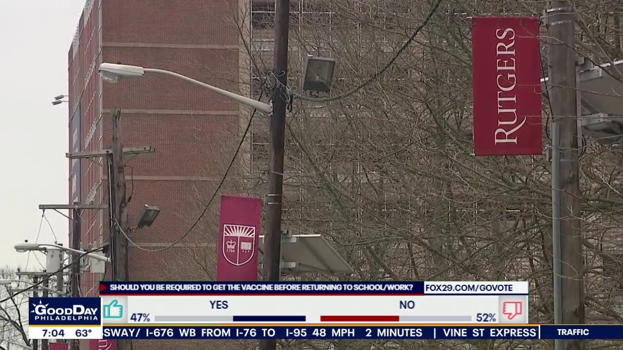 Rutgers requiring on-campus students to receive COVID-19 vaccines for fall semester