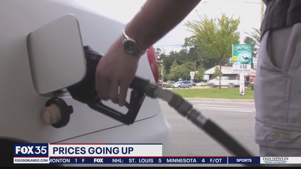 Gas prices going up