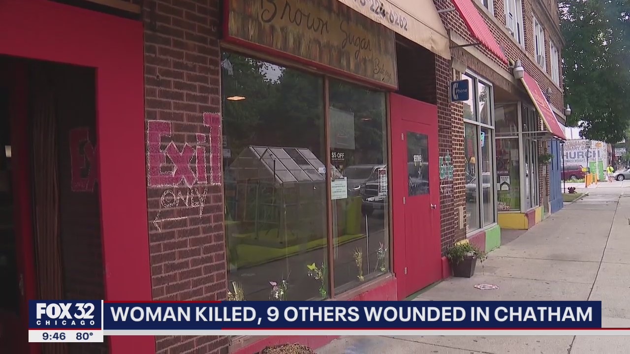 10 shot on Chatham sidewalk