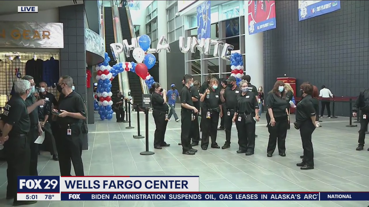 Wells Fargo Center returns to full capacity for Game 5 of Sixers playoff run