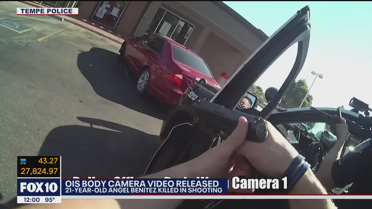 Police body-camera video released in fatal shooting of man in Tempe